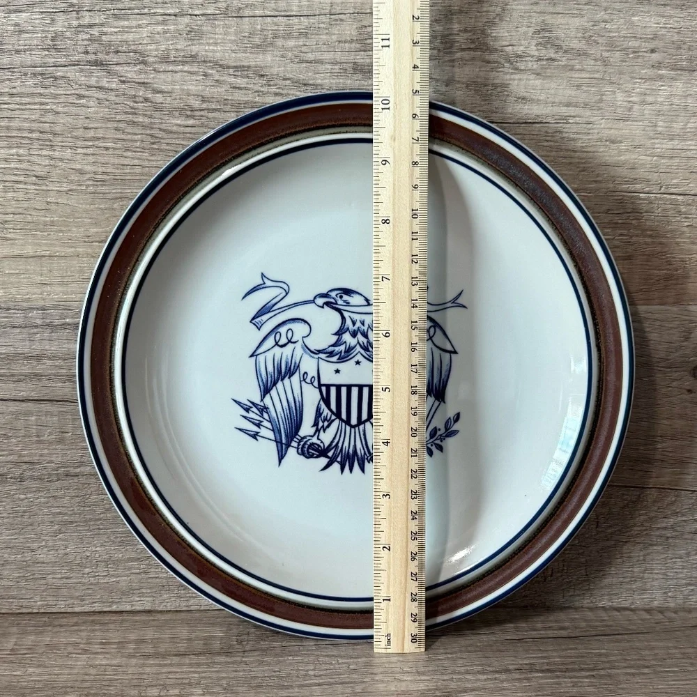SALEM STONEWARE Georgetown Eagle Dinner Plate